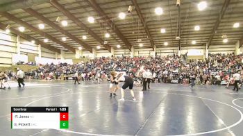 210 lbs Semifinal - Porter Jones, West Jordan vs Garrett Pickett, Excalibur Wrestling Club