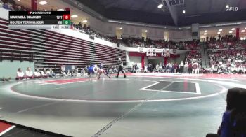 113 lbs Quarterfinals (8 Team) - Maxwell Bradley, TUTTLE vs Kolten Terwilliger, VINITA