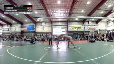 190 lbs Quarterfinal - Kage Mir, Bishop Gorman HS vs Ed Mozqueda, Spring Valley