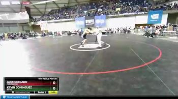 1A 285 lbs 5th Place Match - Alex Delgado, Montesano vs Kevin Dominguez, Royal