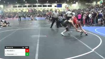 116 lbs Round Of 16 - Jake Murdock, Nevada Elite vs Ashton Swanson, Sweet Home Mat Club