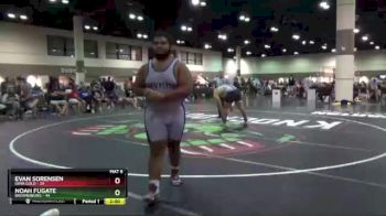 285 lbs Round 5 (6 Team) - Noah Fugate, Brownsburg vs Evan Sorensen, Iowa Gold