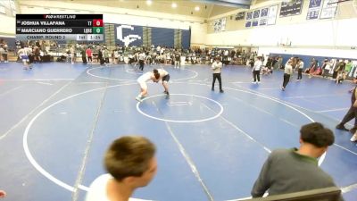 190 lbs Champ. Round 2 - Joshua Villafana, Team Thunder vs Marciano Guerrero, La Quinta High School
