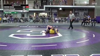 133 lbs Round 3 (4 Team) - Jayson Stevens, Cornell College vs George Ahles, Wisconsin-Stevens Point