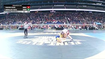 D1-144 lbs Cons. Round 2 - Abdullah Yafai, Fordson HS vs Tristen Dood, Grandville HS