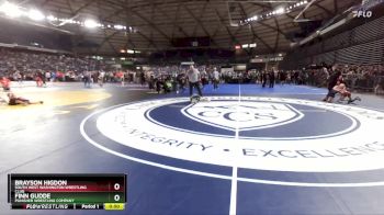 53 lbs Semifinal - Brayson Higdon, South West Washington Wrestling Club vs Finn Gudde, Punisher Wrestling Company