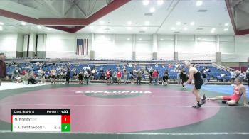 123 lbs Cons. Round 4 - Abrum Swathwood, Garrett vs Neal Krysty, Cp Wrestling Club