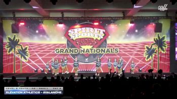 Elevation Athletics - Avalanche [2026 L2 Youth - D2 - Small Day 2] 2026 Spirit Sports Grand Nationals