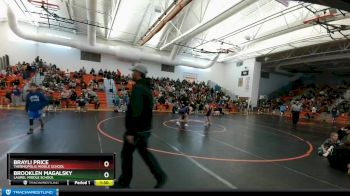 111-119 lbs Quarterfinal - Brayli Price, Thermopolis Middle School vs Brooklen Magalsky, Laurel Middle School