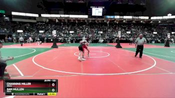 132 lbs Cons. Round 4 - Sam Mullen, MEN1 vs Channing Miller, WKA2