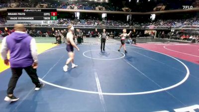 6A 215 lbs Semifinal - Rade Ostrander, Keller Timber Creek vs Brand Felts, Coppell