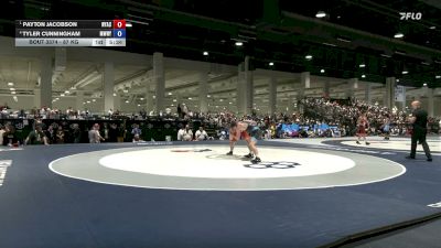 87 kg Semis - Payton Jacobson, Nyac vs Tyler Cunningham, MWC/NYAC