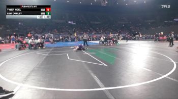 3A Boys 138 lbs 3rd Place Match - Levi Conley, Harrisburg Boys vs Tyler Hoel, McLoughlin Boys