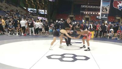 120 lbs Cons. Rd Of 32 - Alyis Brown, Florida vs Bentley Klinkhammer, South Dakota