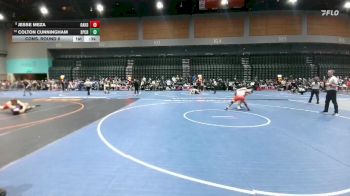 165 lbs Cons. Round 6 - Jesse Meza, Oakdale vs Colton Cunningham, Spring Creek