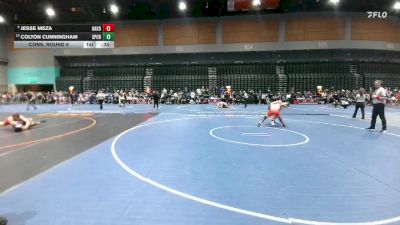 165 lbs Cons. Round 6 - Jesse Meza, Oakdale vs Colton Cunningham, Spring Creek