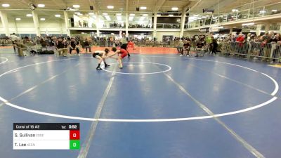 86 lbs Consi Of 16 #2 - Sean Sullivan, Essex Junction VT vs Thomas Lee, Keene Gladiators