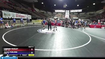 180 lbs Round 2 (16 Team) - Cherish Teasley, MDWA vs Olivia Furlong, CVWA