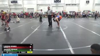 96 lbs Round 5 (8 Team) - Kam Borrero, Rambler vs Ryan Swingle, Xtreme Team