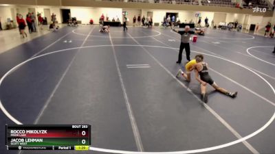 107 Championship Bracket Champ. Round 3 - Rocco Mikolyzk, Prior Lake vs Jacob Lehman, Scott West