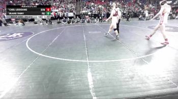D2-215 lbs 1st Place Match - Blake Thiry, Prairie Du Chien vs Cael Leisgang, Seymour