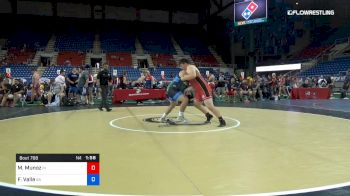 285 lbs Rnd Of 32 - Matthew Munoz, Indiana vs Francisco Valle, Georgia