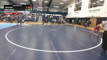 141 lbs Champ. Round 1 - Nico Diaz, Stevens vs Aiden Swann, Alvernia