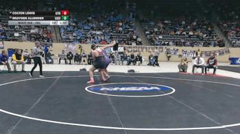 285 lbs 1st Place Match - Colton Lewis, Atherton vs Brayden Allender, Campbell County