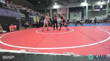 91-98 lbs Rr Rnd 1 - Emerson Rollings, Tulsa Blue T Panthers vs Mia Arnold, Sperry Wrestling Club