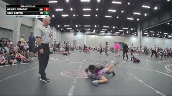 75 lbs Round 2 - Knox Carter, Backyard Bullies WC vs Wesley Gregory, INNOVATION HT WRESTLING CLUB