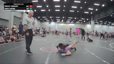 75 lbs Round 2 - Knox Carter, Backyard Bullies WC vs Wesley Gregory, INNOVATION HT WRESTLING CLUB