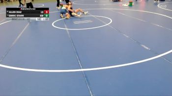 157 lbs Quarterfinal - Allen Diaz, Lexington vs Emric Starr, RCWC