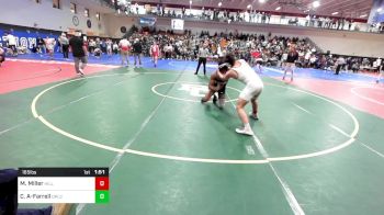 165 lbs Consi Of 8 #1 - Matt Miller, Hillsborough vs Cody Aniche-Farrell, Depaul Catholic