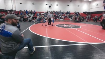 50-54 lbs Round 5 - Tobias Ferguson, Berlin vs Kolson Knipple, Frankfort Mat Club