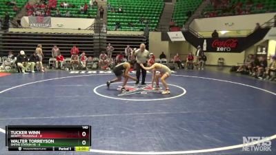 140 lbs Finals (2 Team) - Walter Torreyson, Smiths Station Hs vs Tucker Winn, Hewitt-Trussville