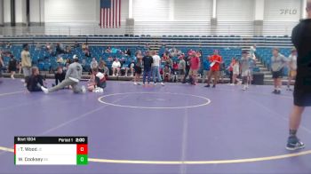 141 lbs Champ. Round 1 - Tony Wood, Jay County vs Wyatt Cooksey, Bloomington South