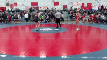 130 lbs Cons. Round 2 - Audrie Longwell, Castle Rock (Girls) vs Echo Yates, Bethel (Girls)