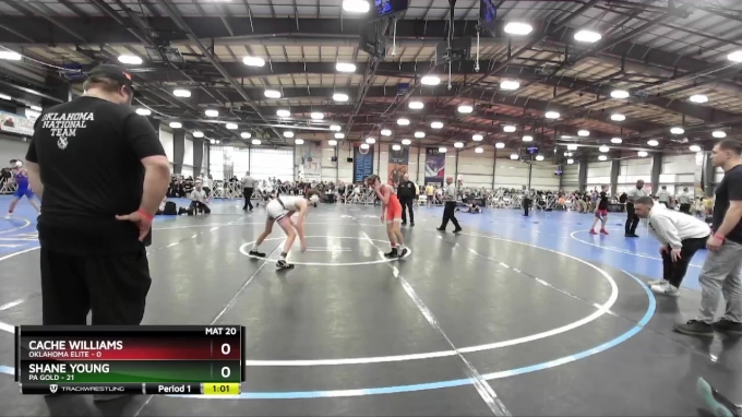 92 lbs Rd# 5- 3:45pm Friday Final Pool - Shane Young, PA Gold vs Cache ...