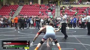 120 lbs Finals (2 Team) - Reid Joyce, Sicarios vs Carsen Owens, SlyFox Black