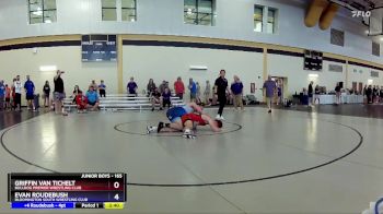 165 lbs 1st Place Match - Griffin Van Tichelt, Bulldog Premier Wrestling Club vs Evan Roudebush, Bloomington South Wrestling Club