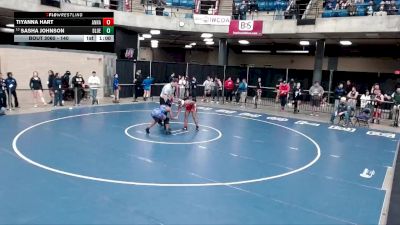 140 lbs Cons. Round 6 - Sasha Johnson, Antioch vs Tiyanna Hart, Unattached