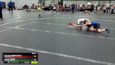 84 lbs Placement (4 Team) - Lucas Robertucci, Warhawks vs Mark Bibro, Mat Warriors Red