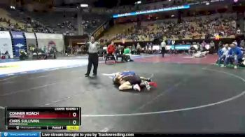 120 lbs Champ. Round 1 - Conner Roach, Owensville vs Chris Sullivan, Harrisonville