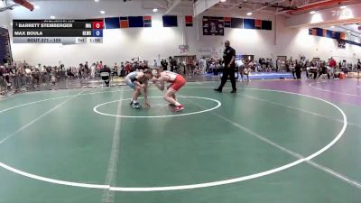 105 lbs Semifinal - Barrett Stemberger, Impact Wrestling Academy vs Max Boula, Red Lion Wrestling Club