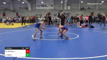 85 lbs 7th Place - Marco Muratori, OH vs Jared Hood, RI