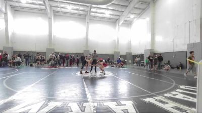 85 lbs Champ. Round 2 - Carter Larsen, True Grit Wrestling Club vs Benson Valdez, Carbon