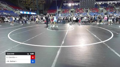 155 lbs Cons 8 #2 - Esperanza Calvillo, MN vs Mya Bethel, FL