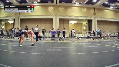 109 lbs Consi Of 4 - Emily Ramos, Mountain Lion WC vs Raylynn Woods, Virgin Valley WC