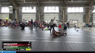 88 lbs Round 5 (6 Team) - Ashton Glasgow, Terps Xpress vs Ramon Rodriguez, AACO Allstars