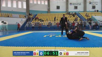 JOÃO PEDRO MACEDO COSTa vs DIEGO GODOY FRARE 2026 FPJJ Campeonato Paulista Sem Kimono